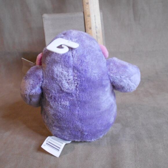 Valentine's Purple & Pink Gorilla Ape Plush w/I Love You Heart 6" Walmart - Picture 5 of 9